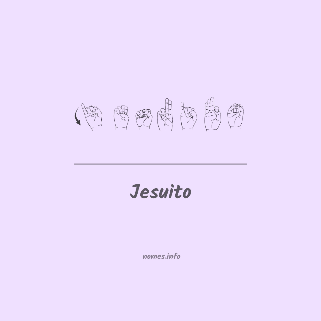 Jesuito em Libras