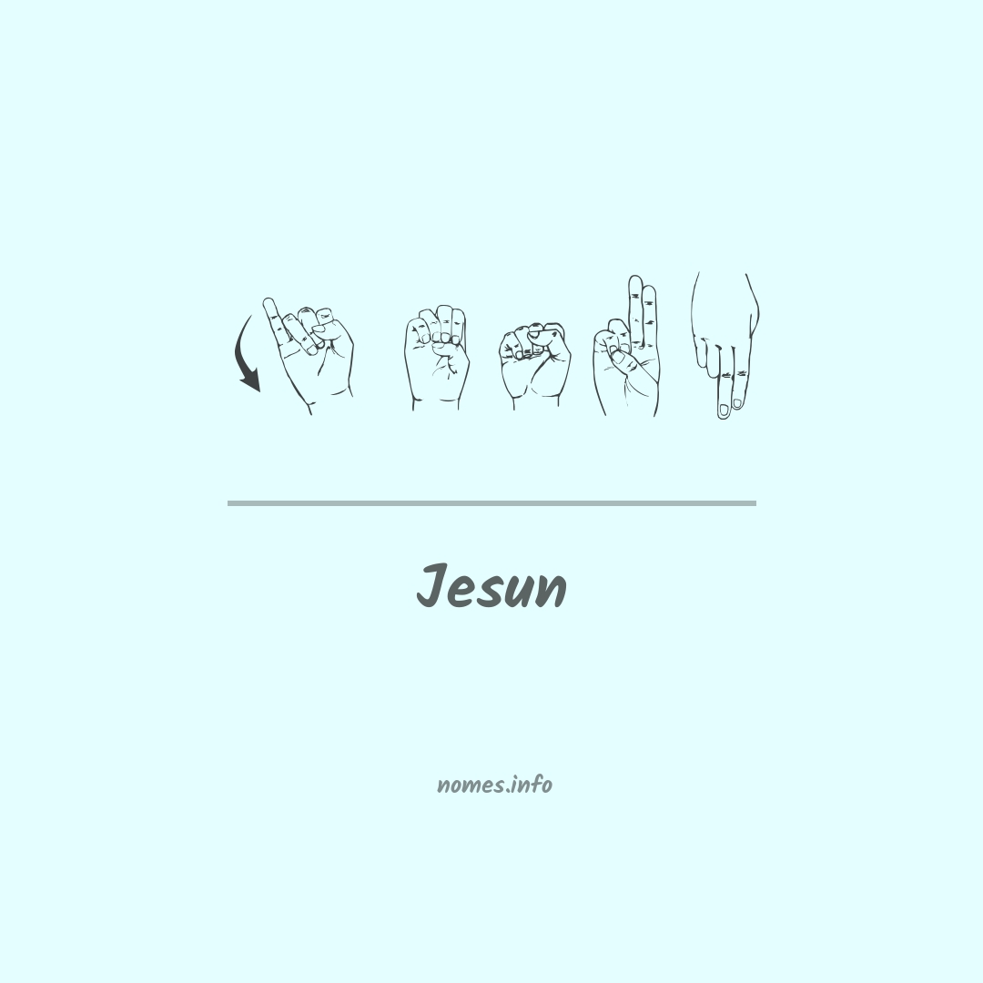 Jesun em Libras
