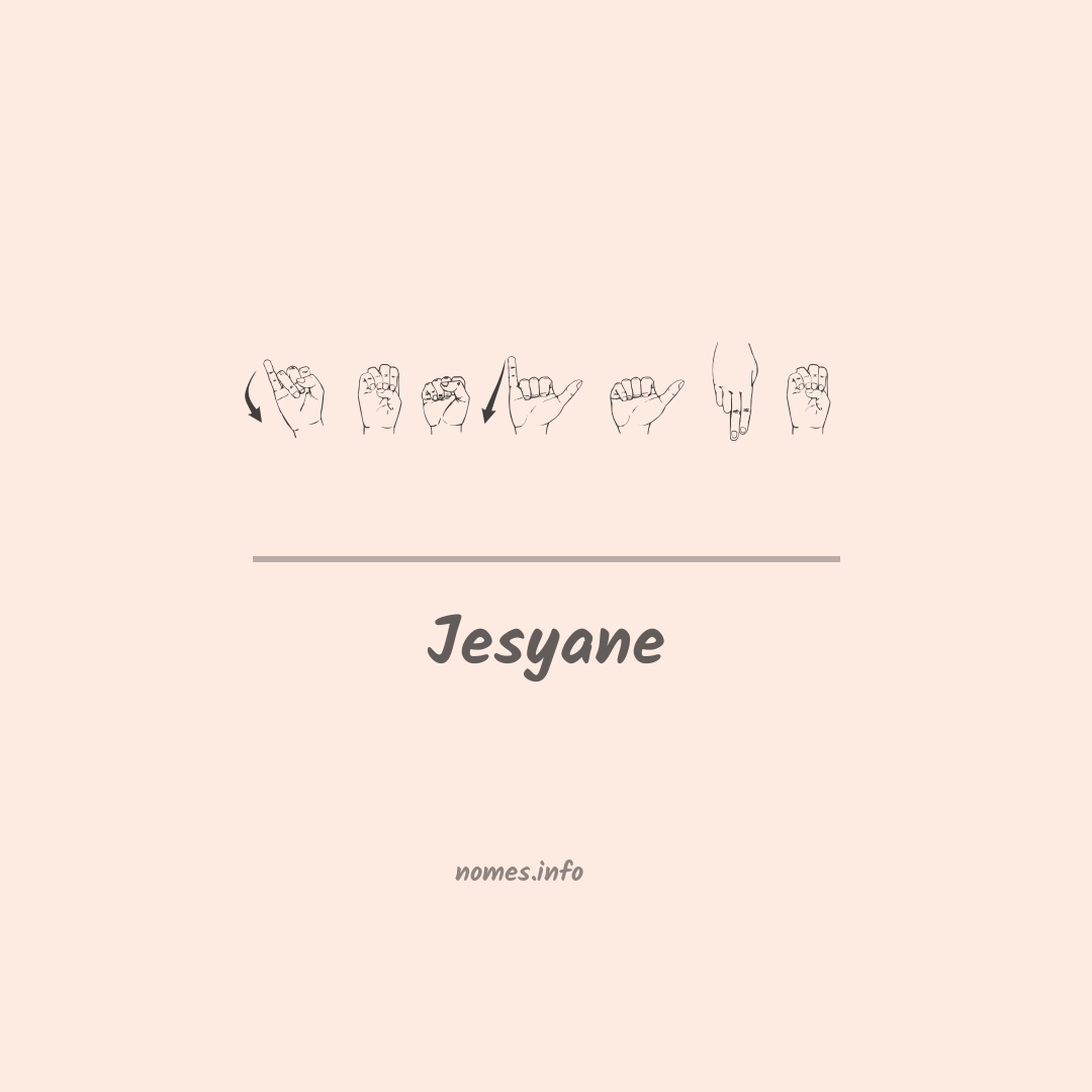 Jesyane em Libras