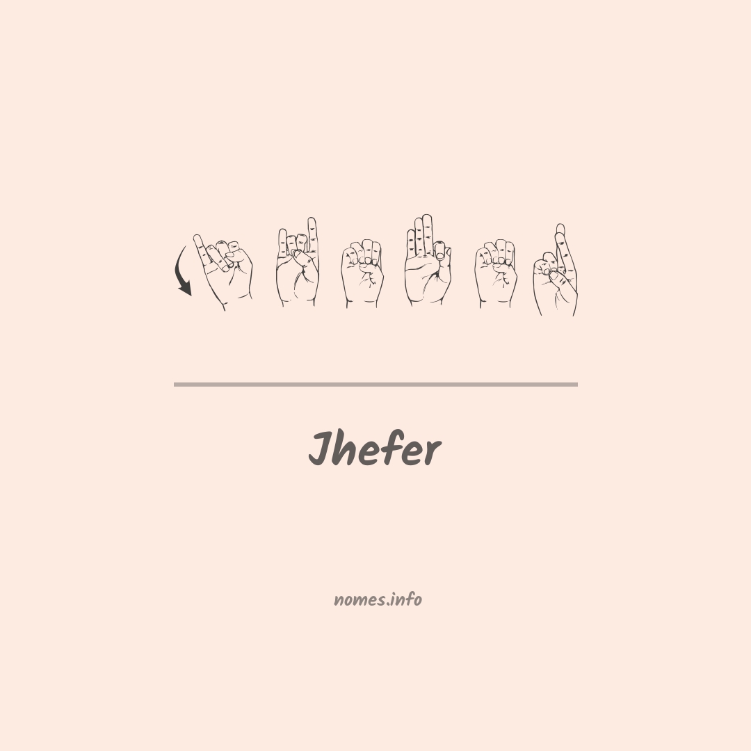 Jhefer em Libras