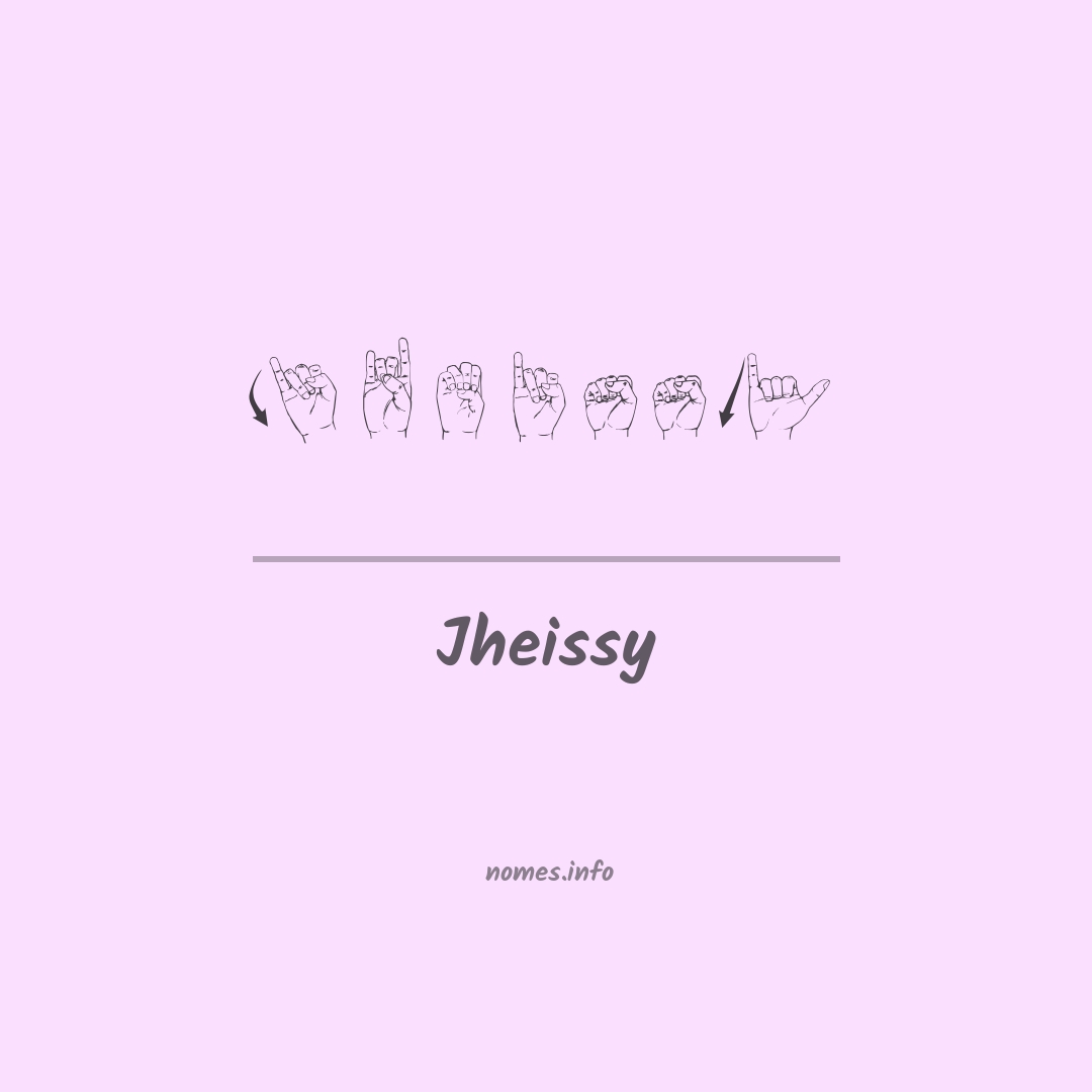 Jheissy em Libras