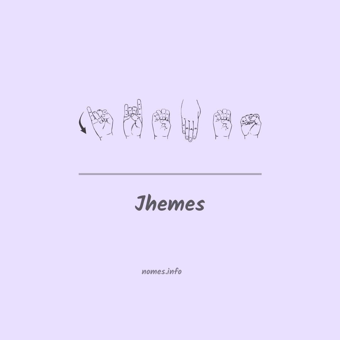 Jhemes em Libras