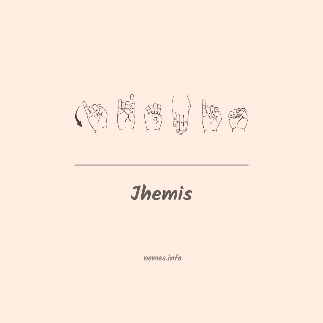 Jhemis em Libras