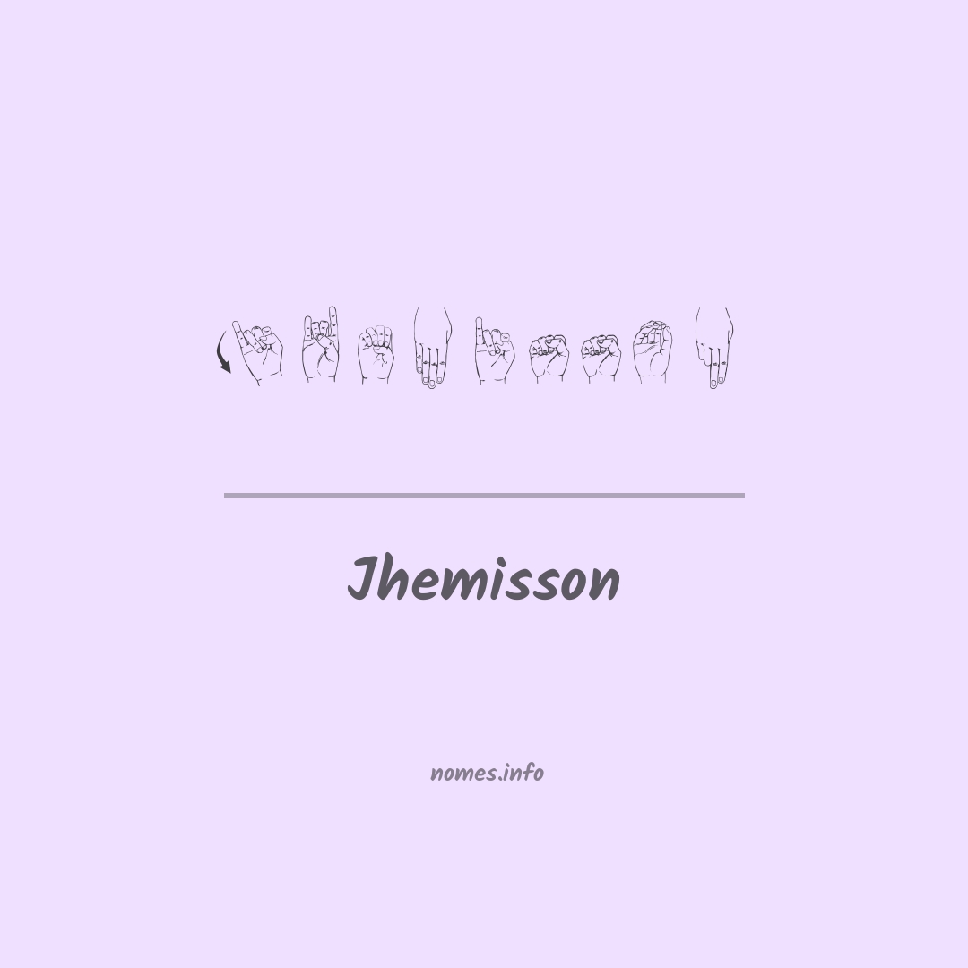 Jhemisson em Libras