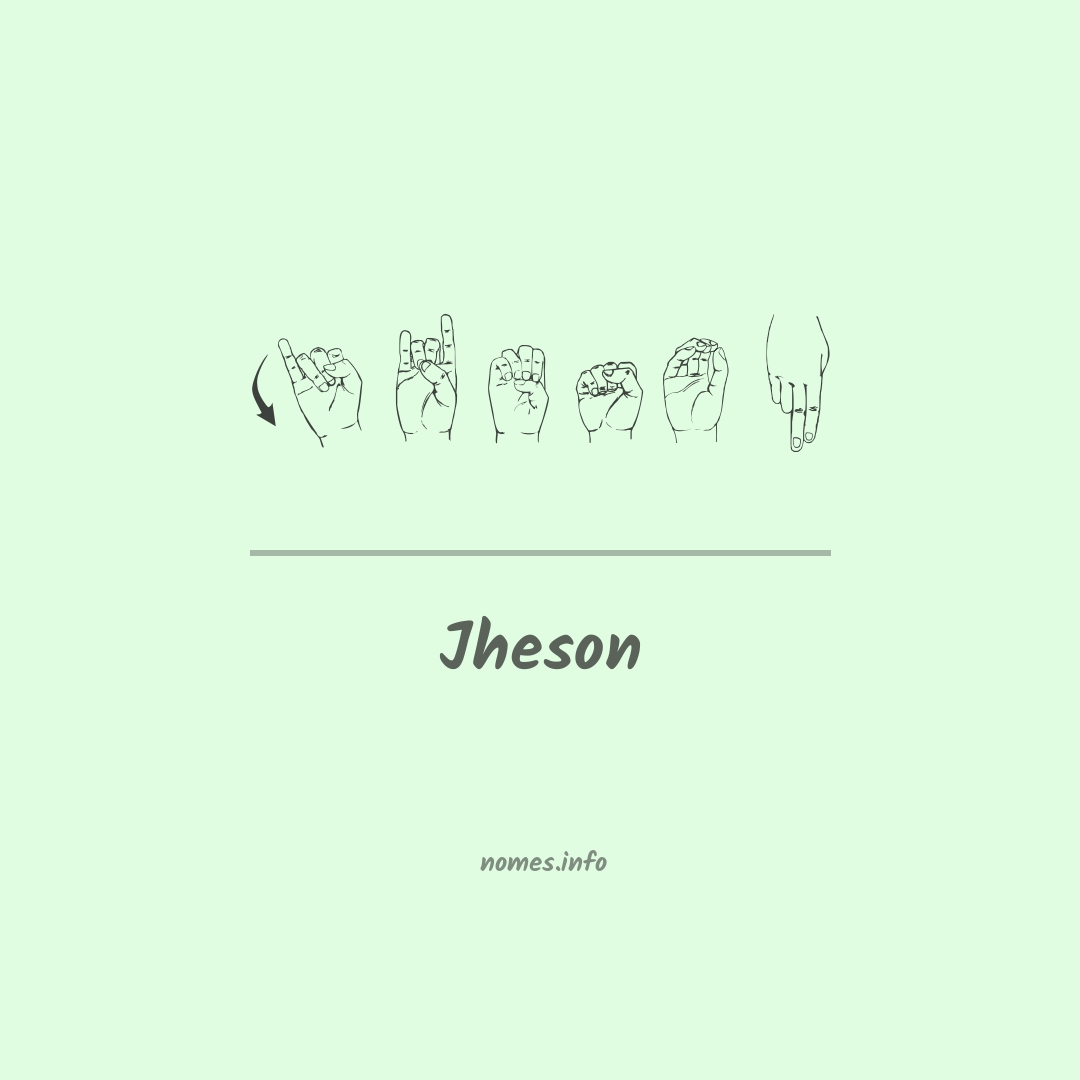 Jheson em Libras