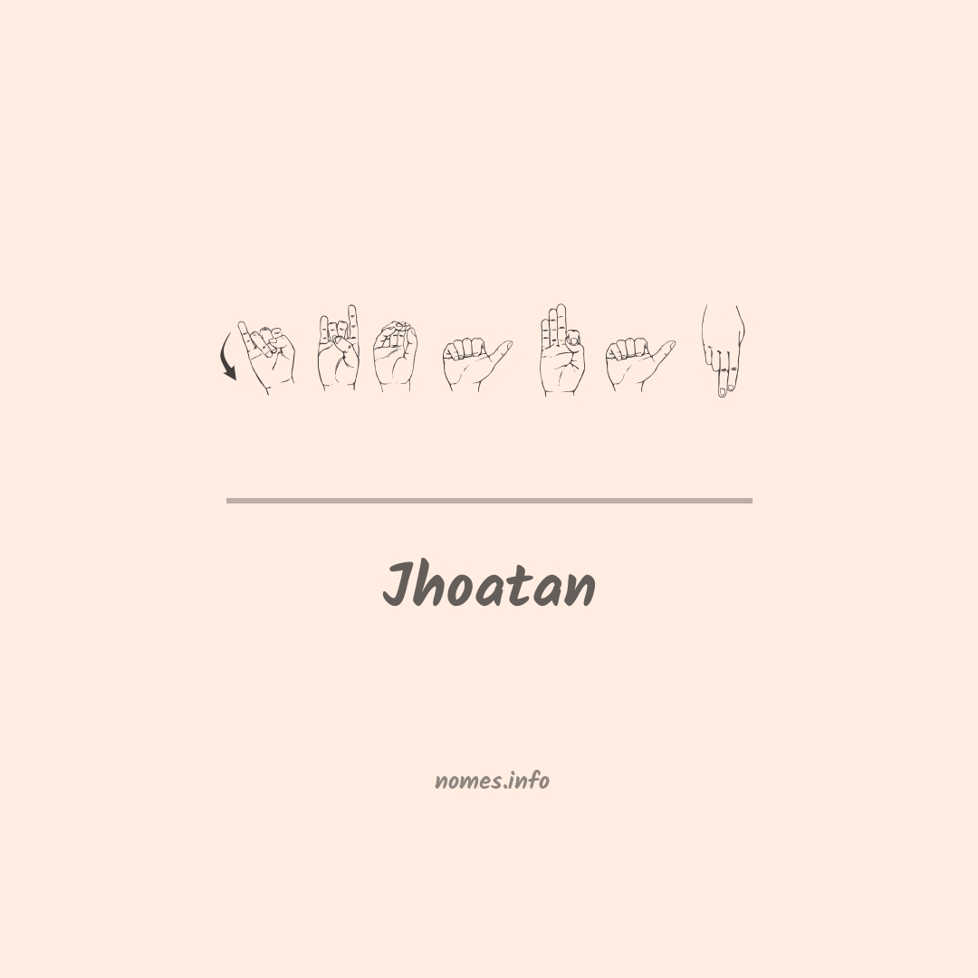 Jhoatan em Libras