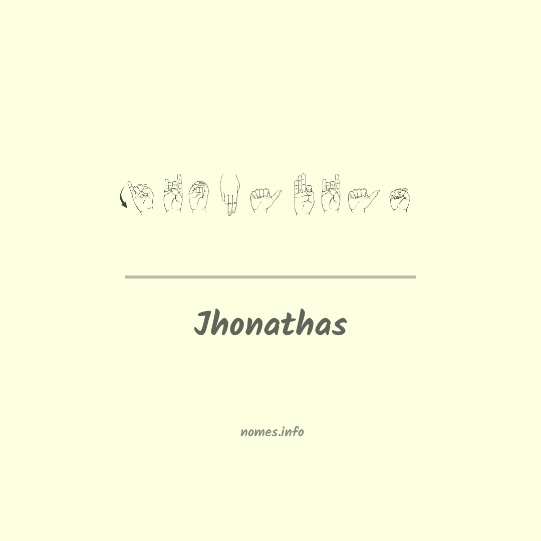 Jhonathas em Libras Jhonathas em Libras