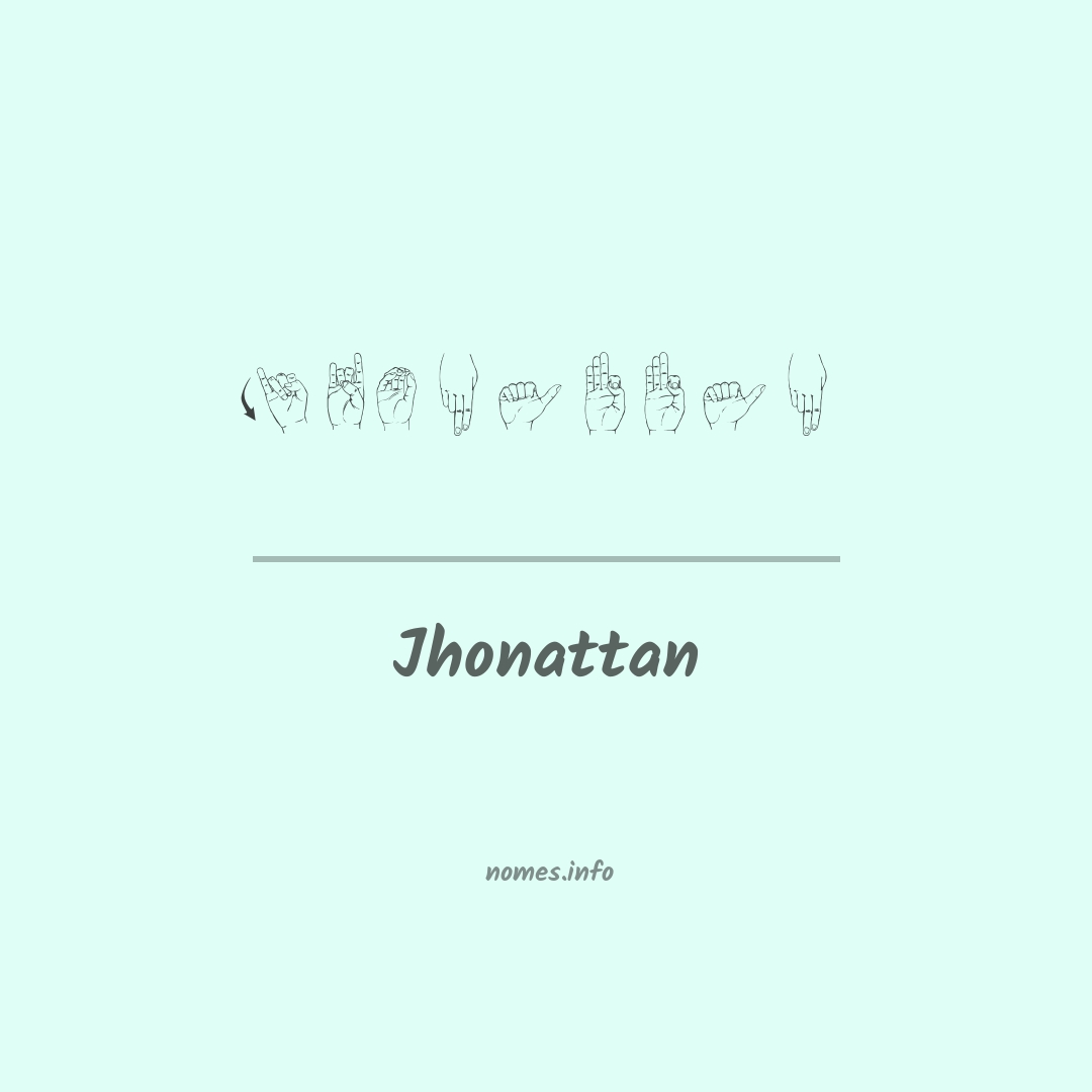 Jhonattan em Libras