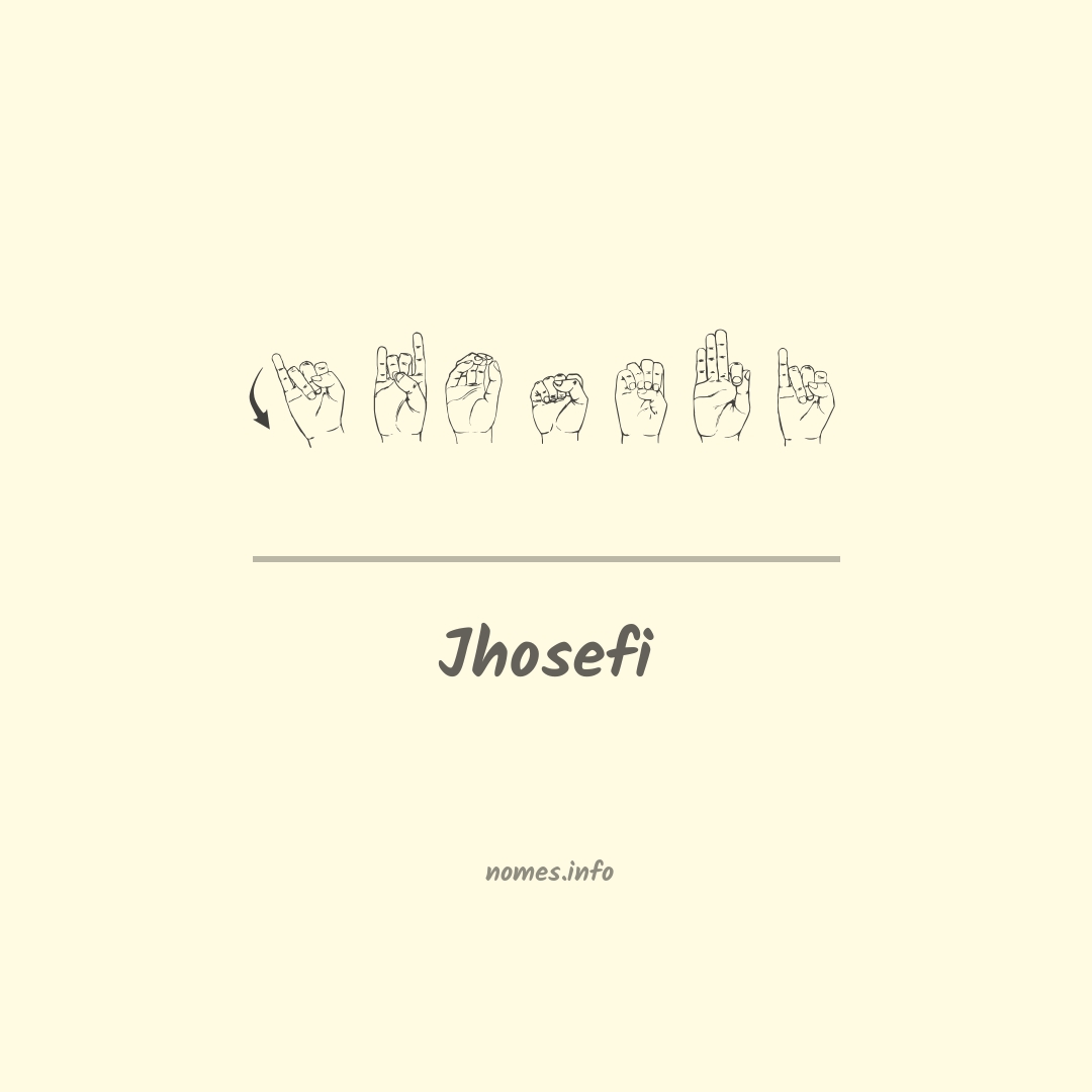 Jhosefi em Libras