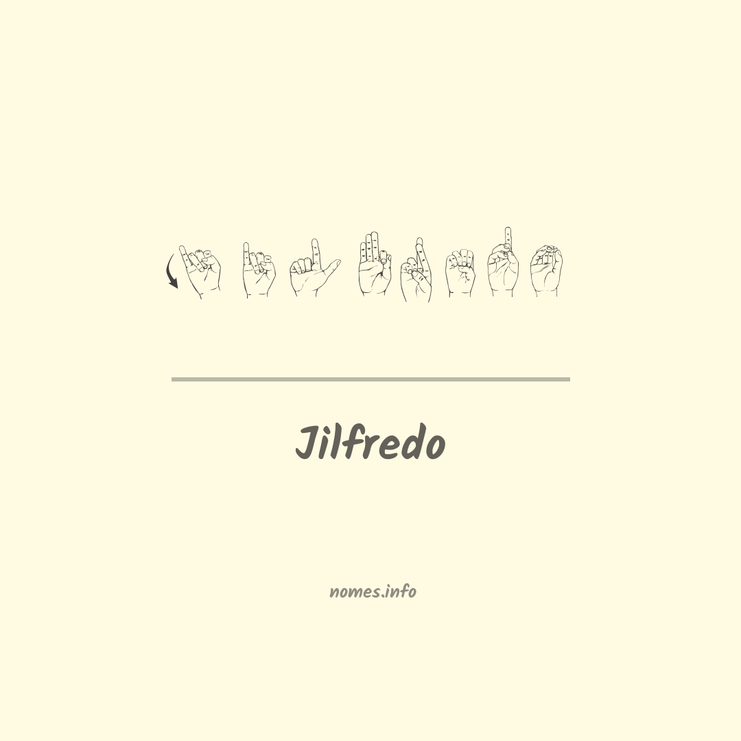 Jilfredo em Libras