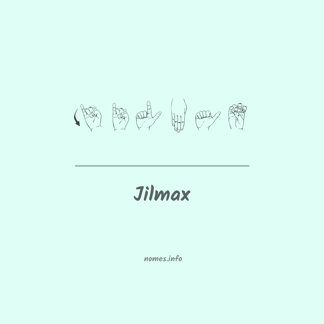 Jilmax em Libras