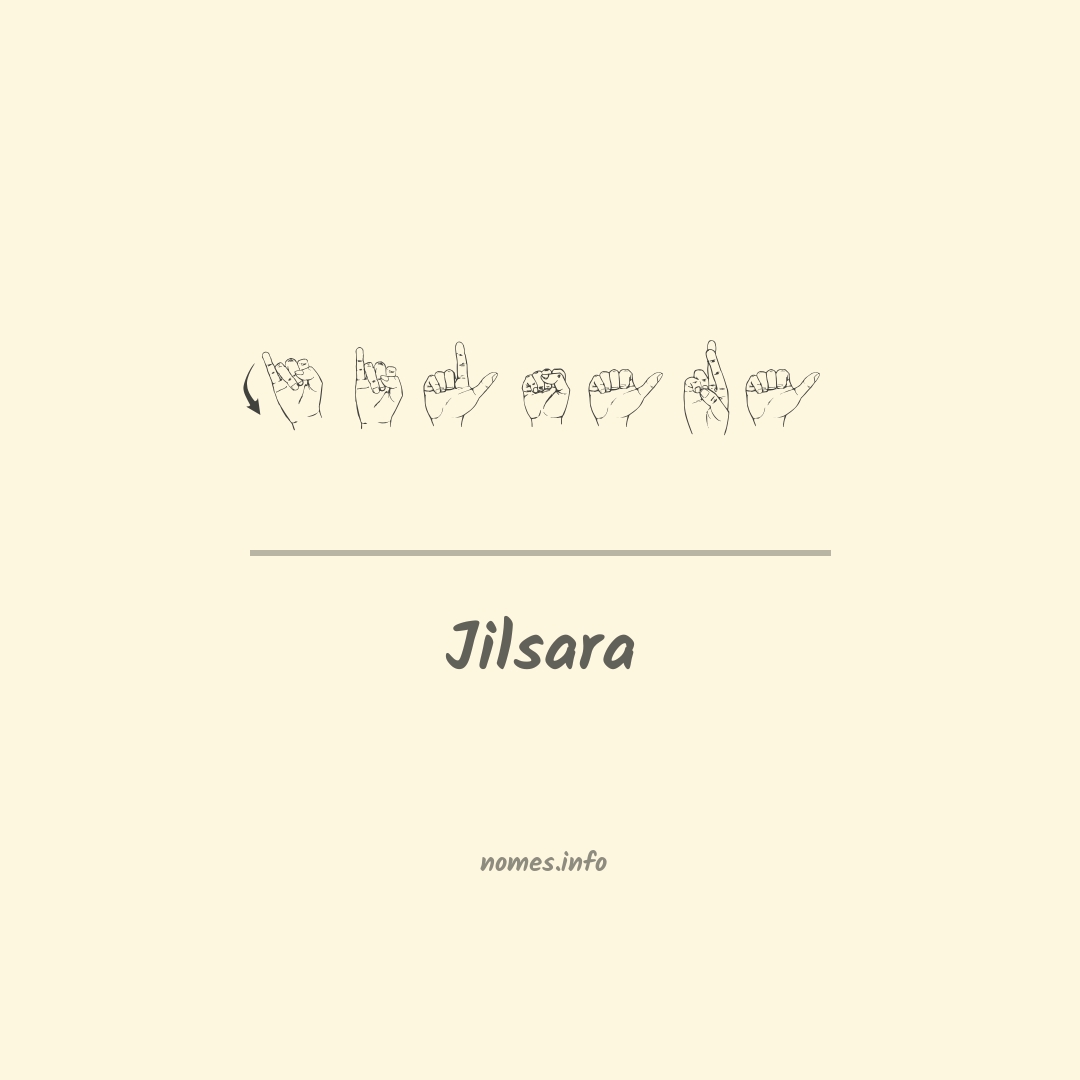 Jilsara em Libras