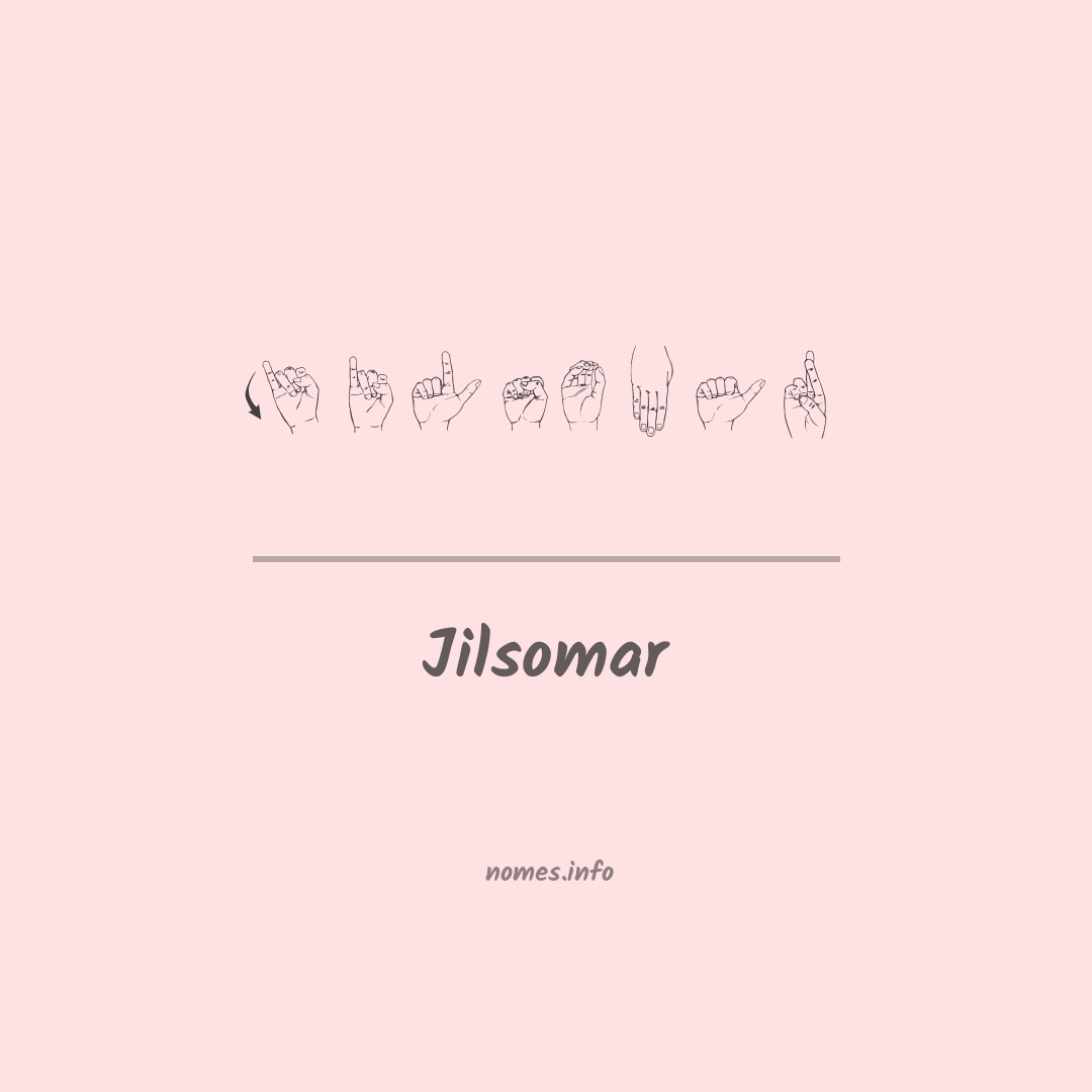 Jilsomar em Libras