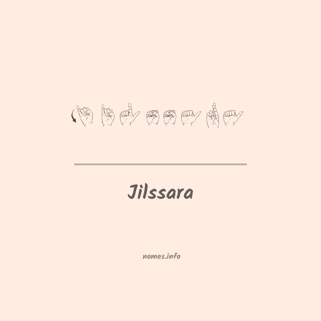 Jilssara em Libras