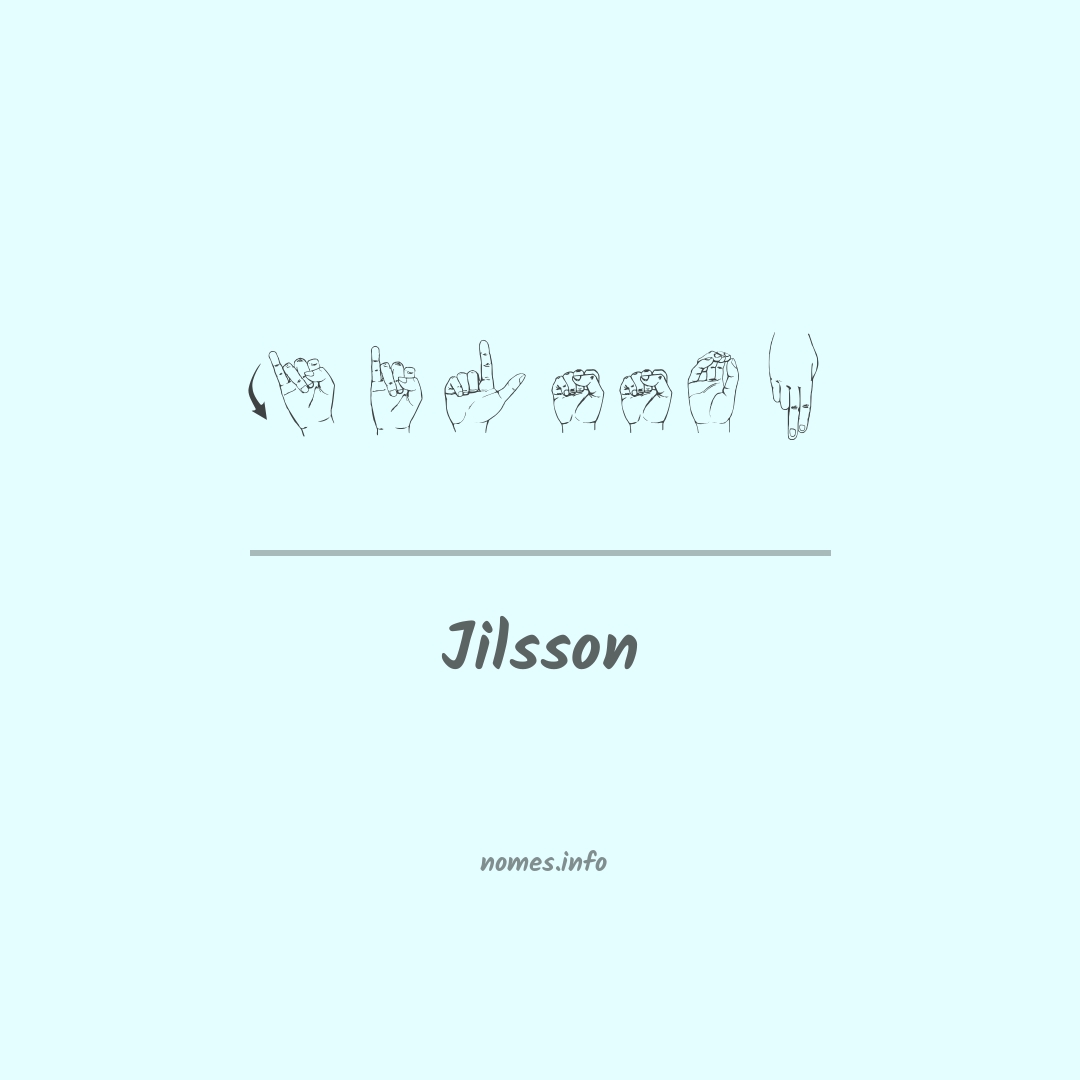 Jilsson em Libras