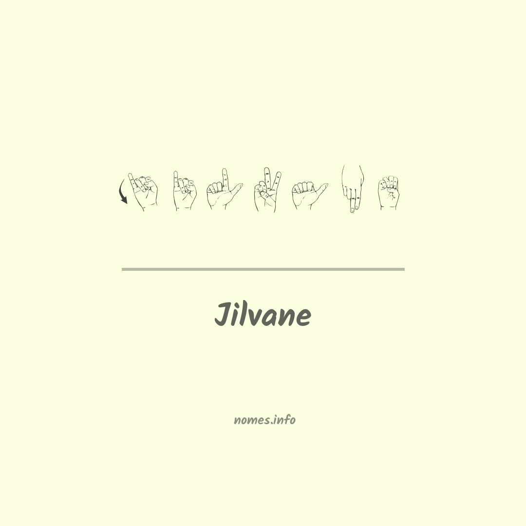 Jilvane em Libras