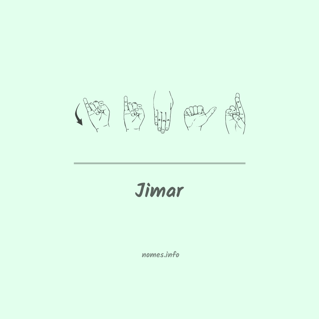 Jimar em Libras