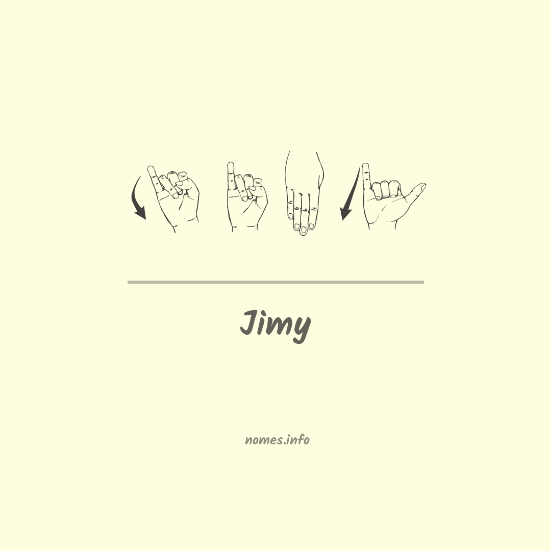 Jimy em Libras