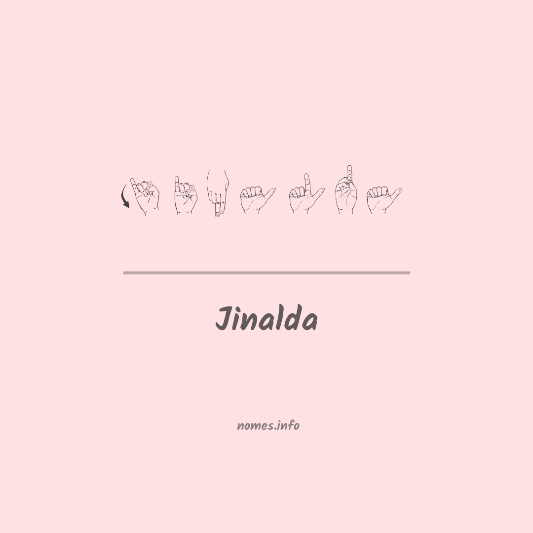 Jinalda em Libras