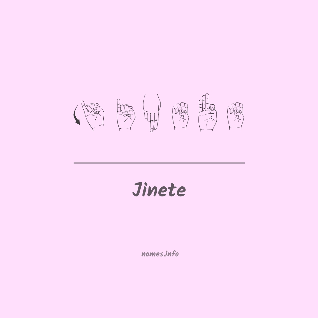 Jinete em Libras