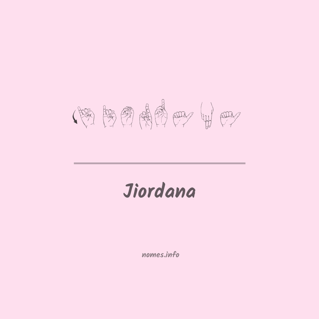 Jiordana em Libras Jiordana em Libras
