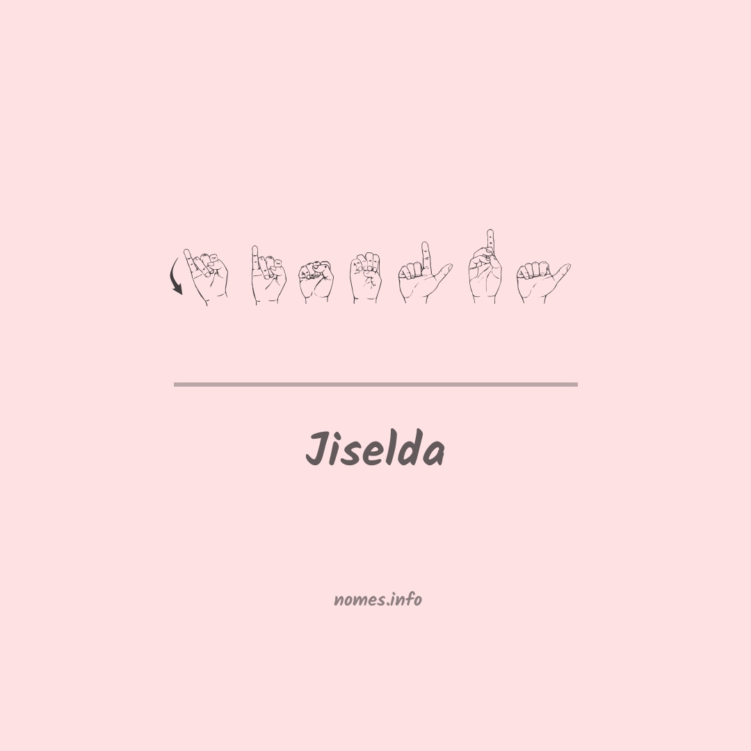 Jiselda em Libras