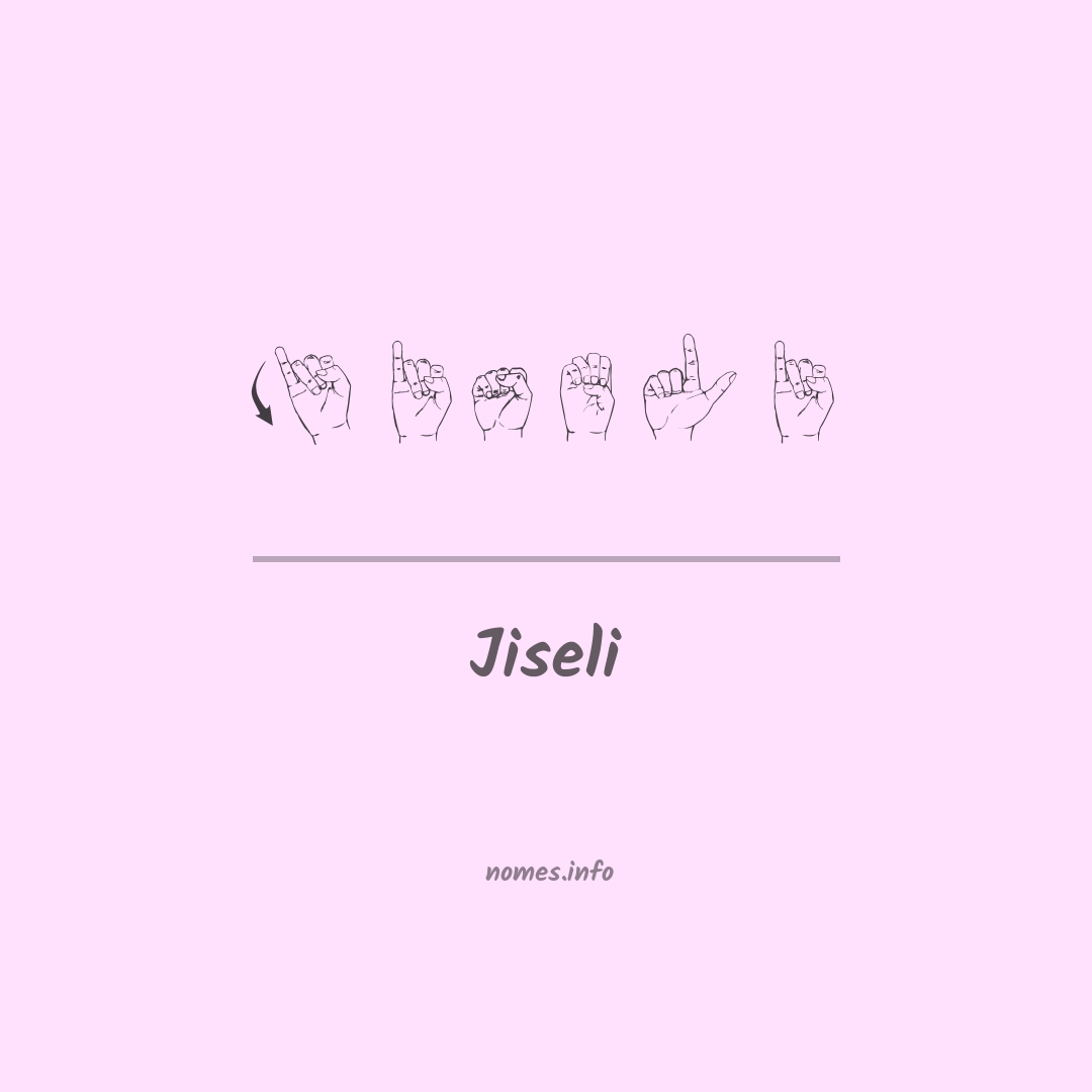 Jiseli em Libras