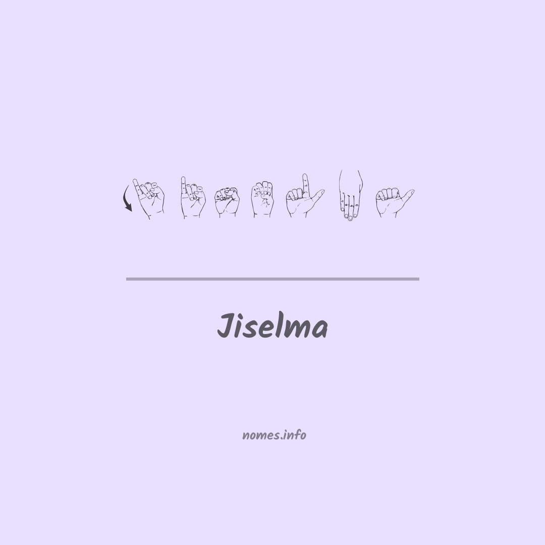 Jiselma em Libras