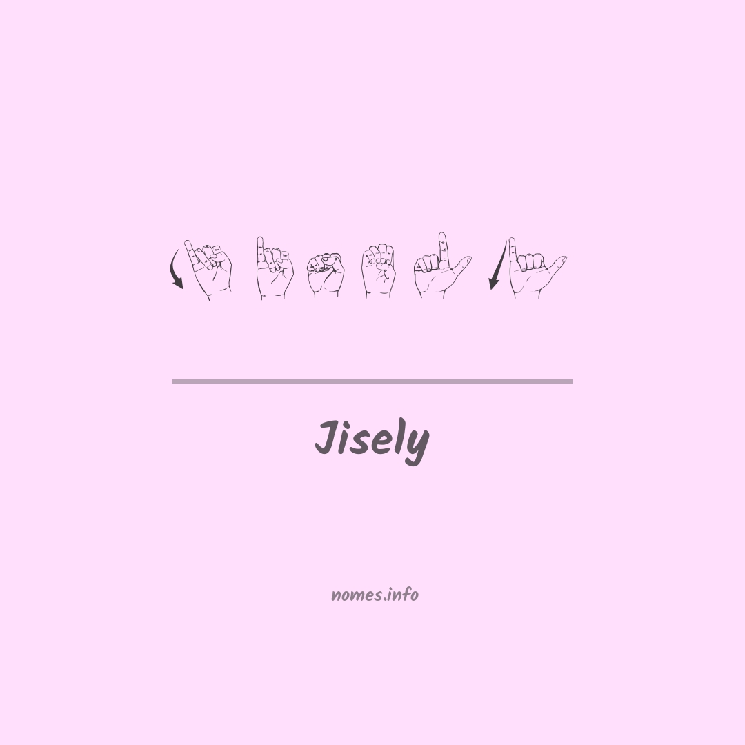 Jisely em Libras