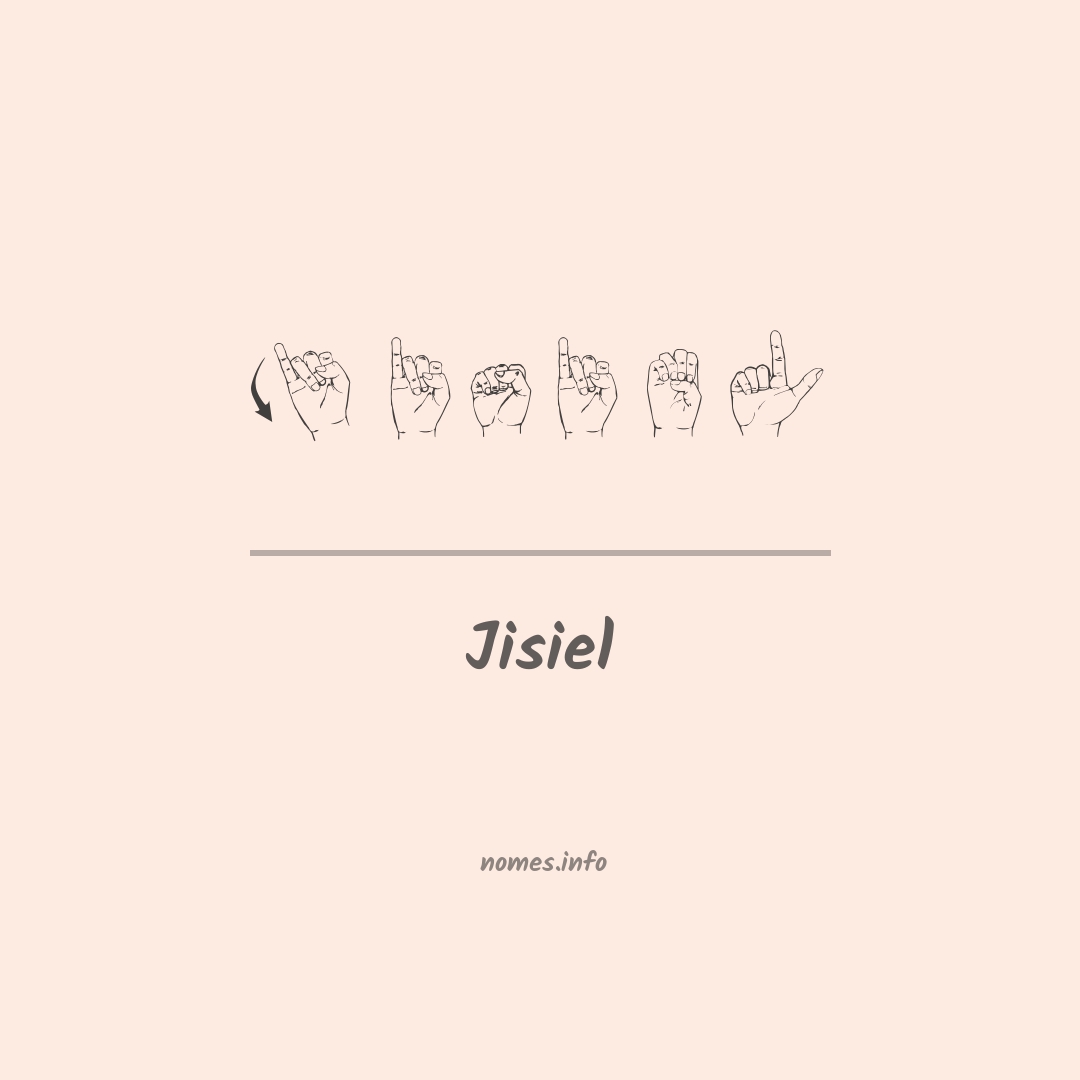Jisiel em Libras