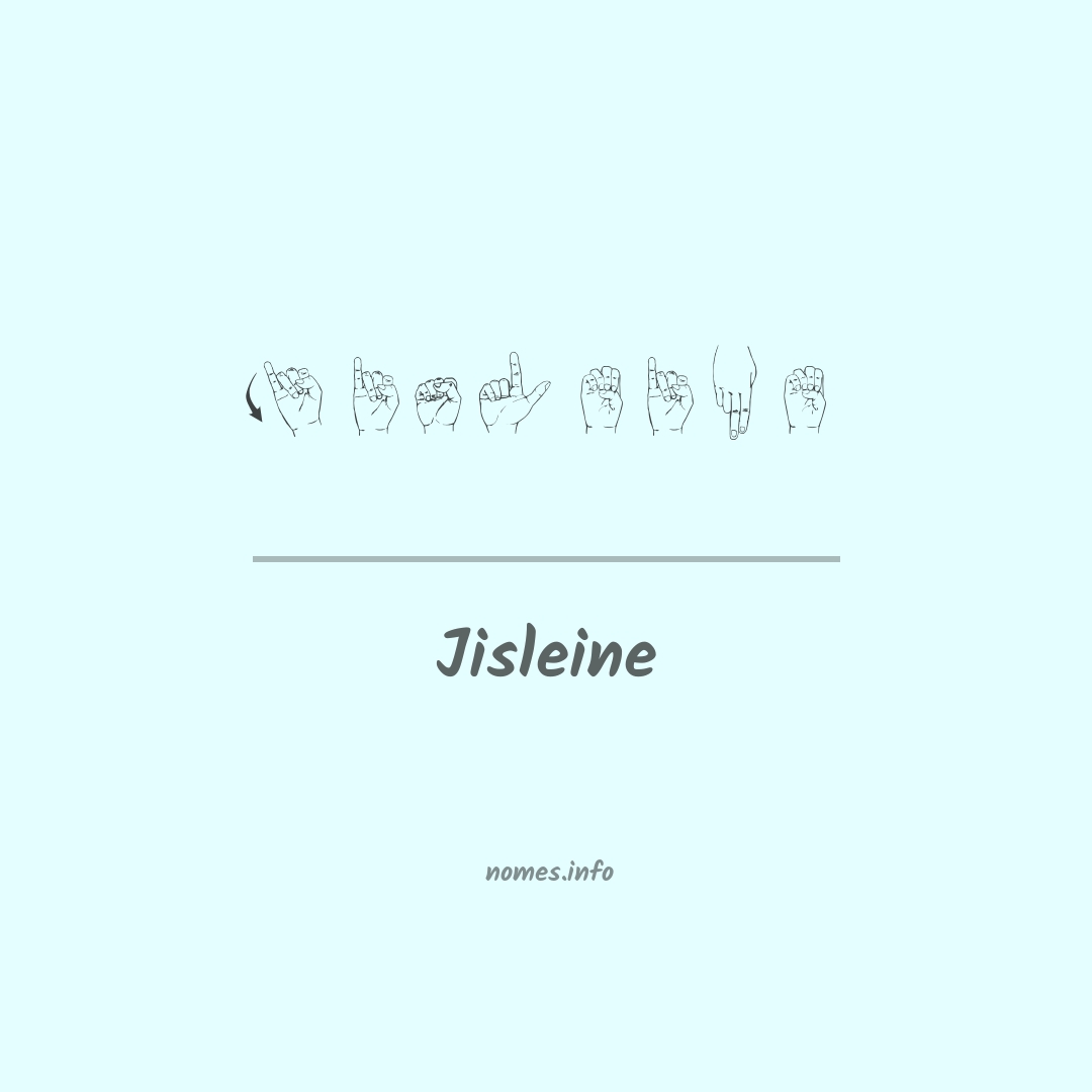 Jisleine em Libras