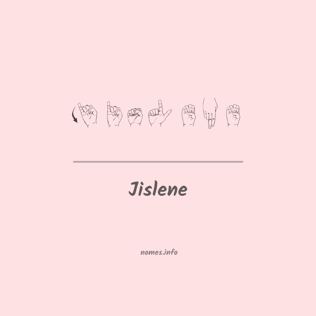 Jislene em Libras