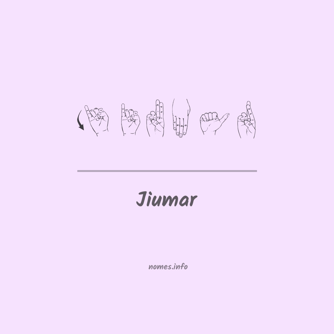 Jiumar em Libras