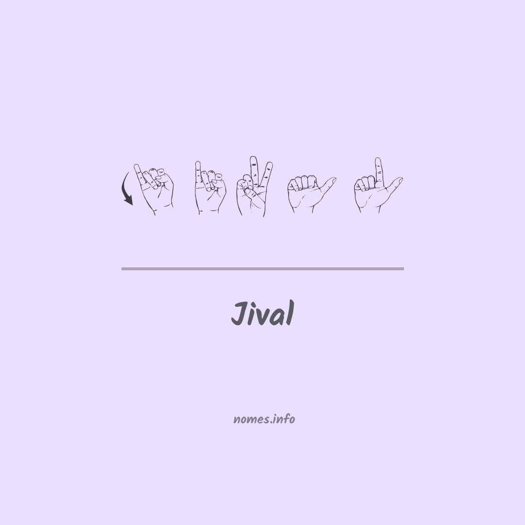 Jival em Libras