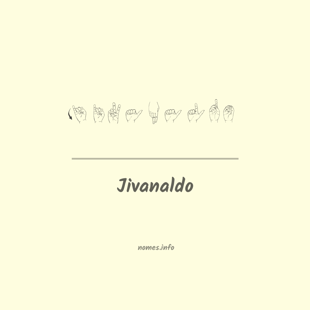 Jivanaldo em Libras