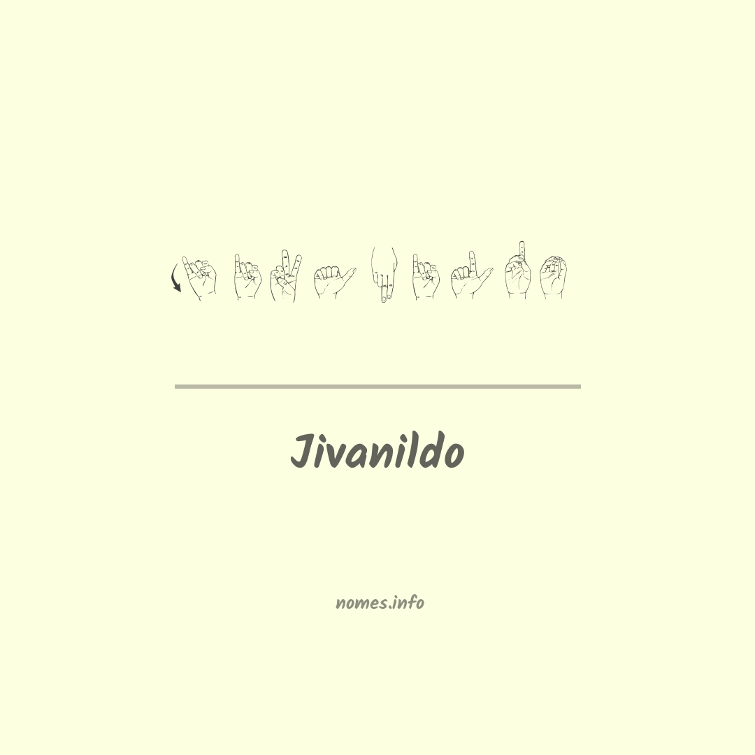 Jivanildo em Libras