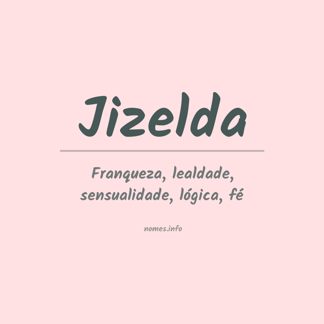Significado do nome Jizelda