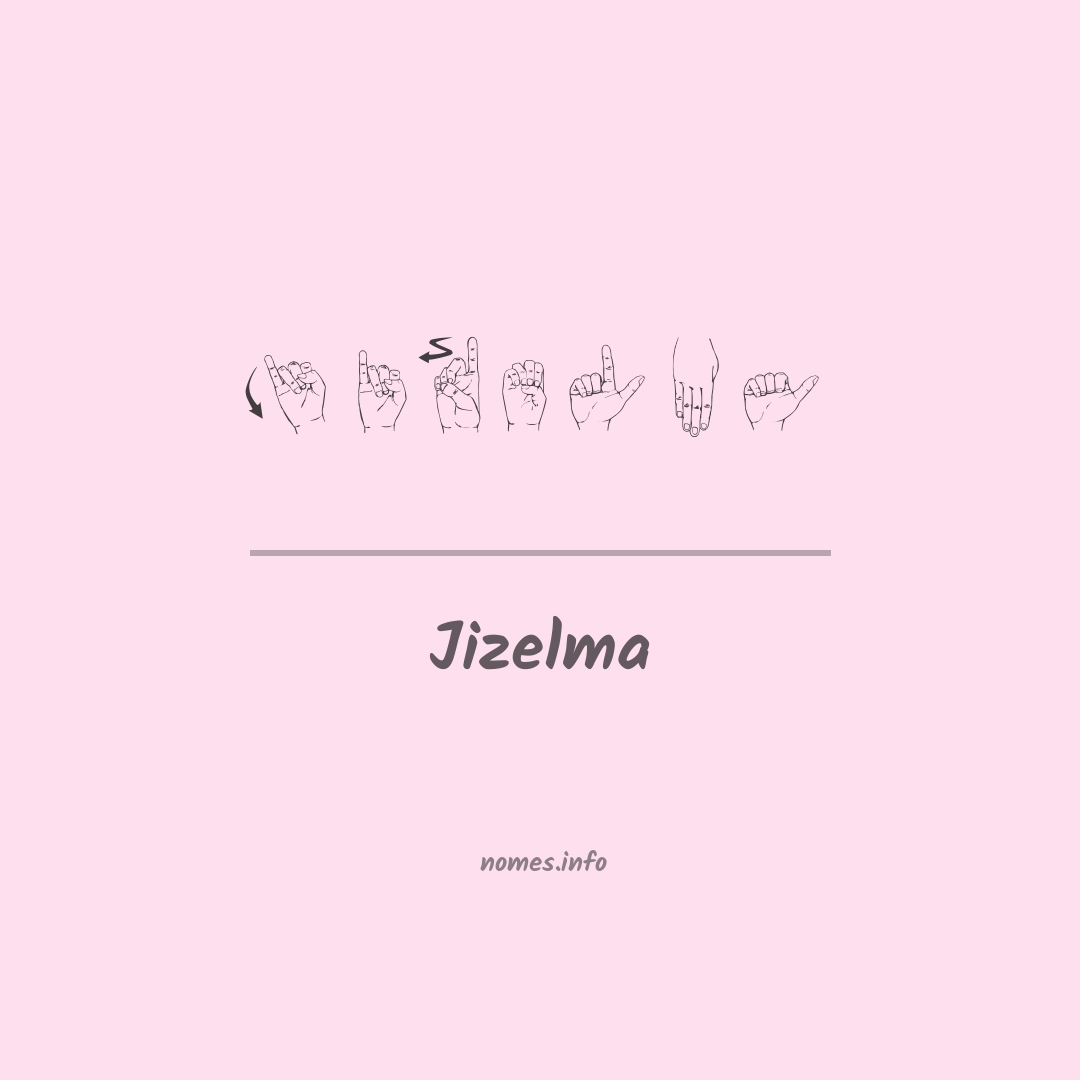 Jizelma em Libras