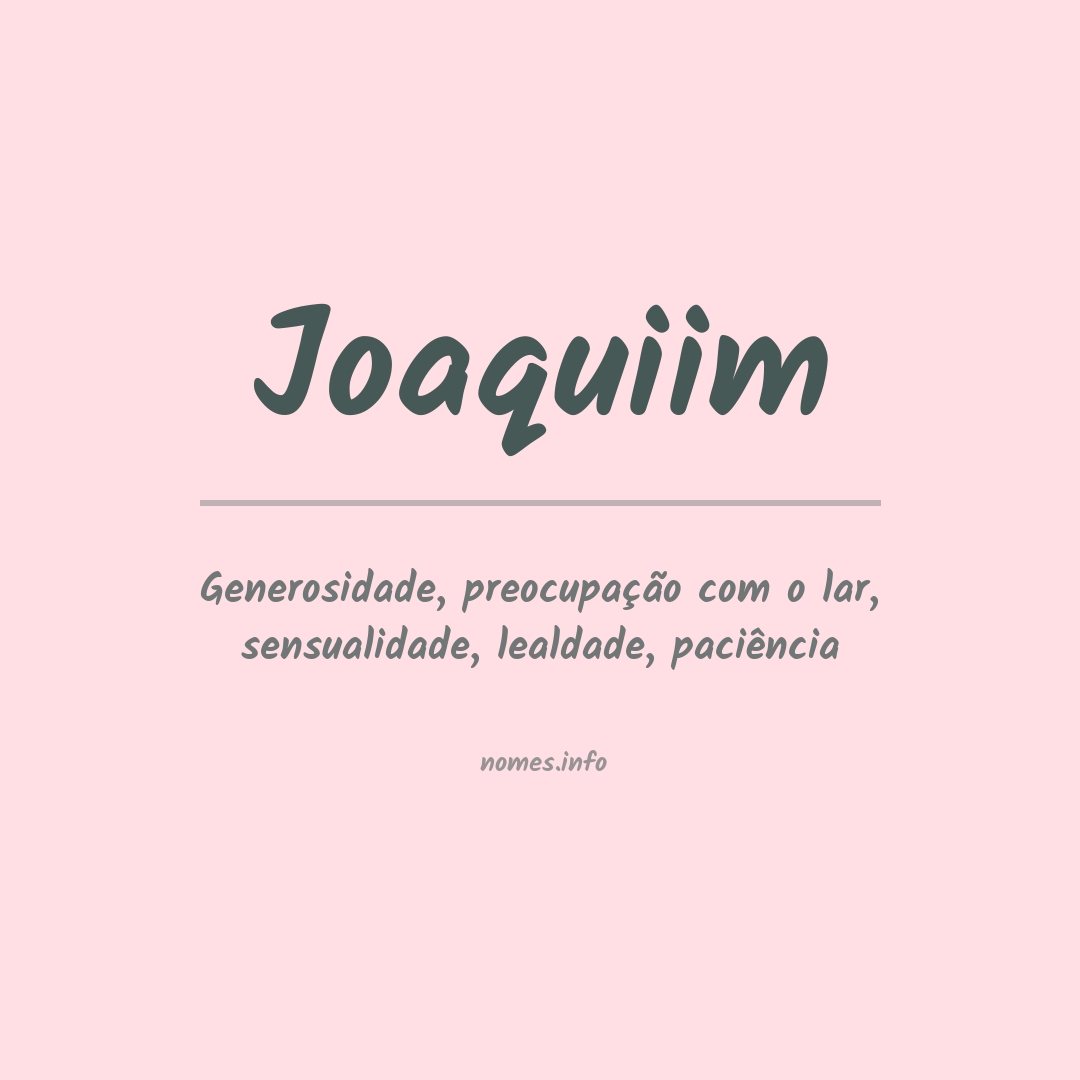 Significado do nome Joaquiim