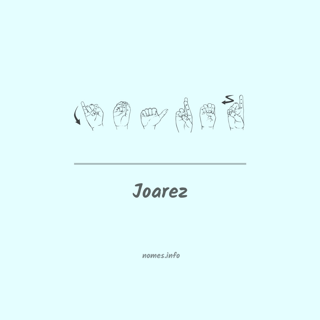 Joarez em Libras
