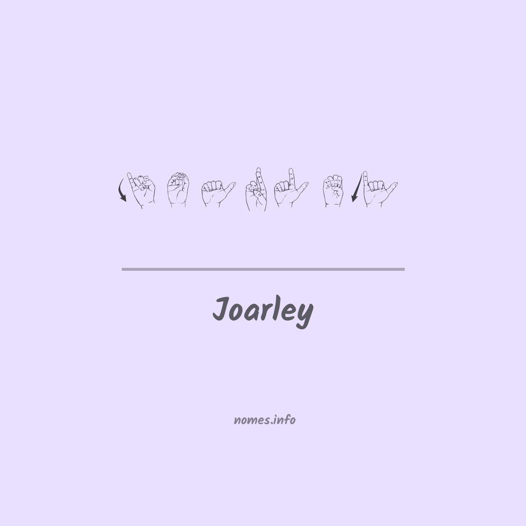 Joarley em Libras