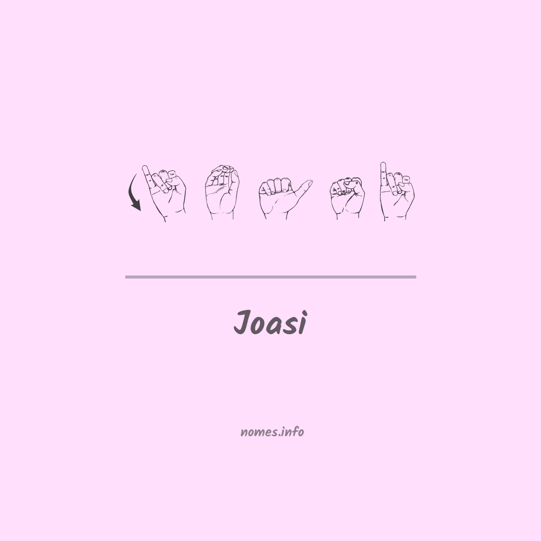 Joasi em Libras