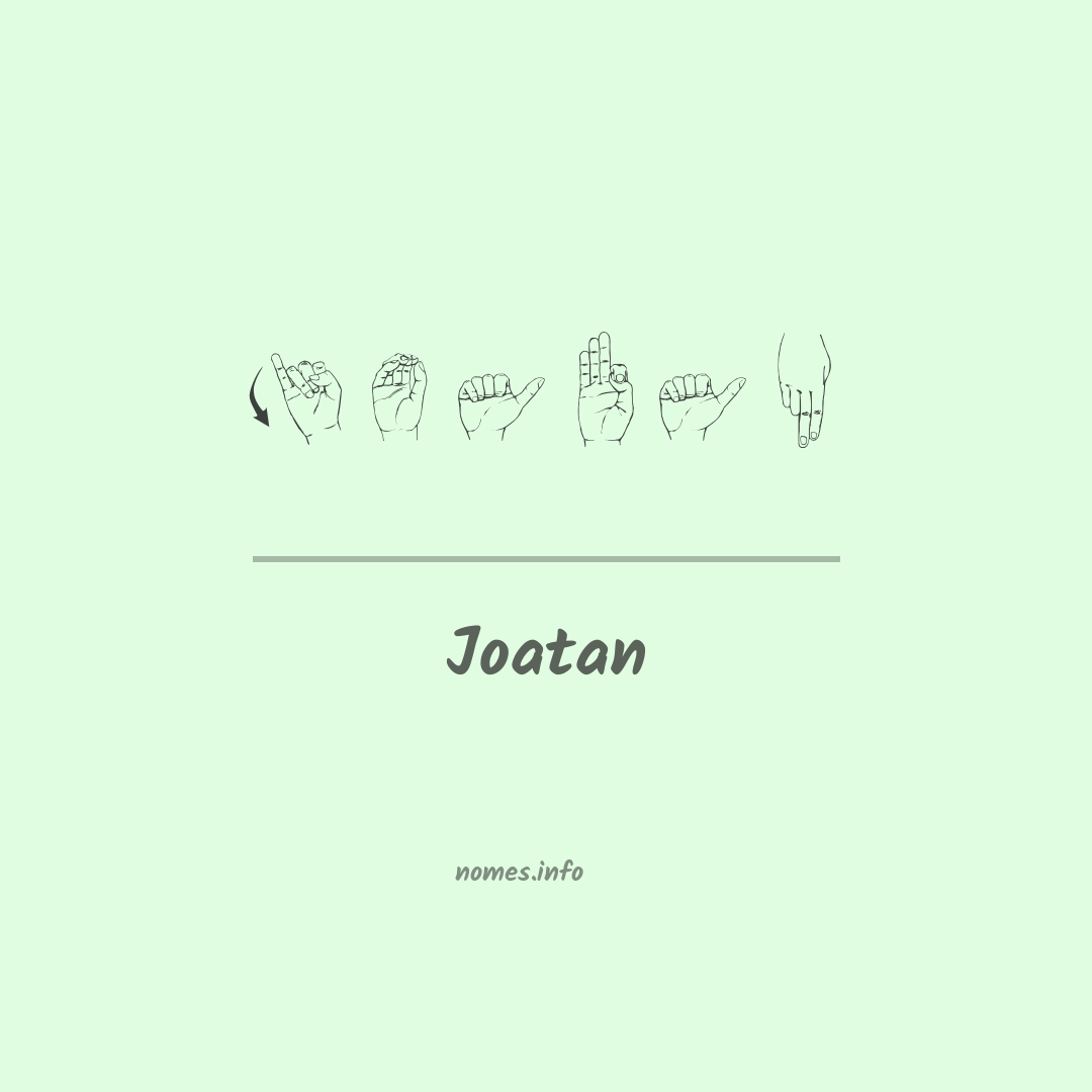 Joatan em Libras