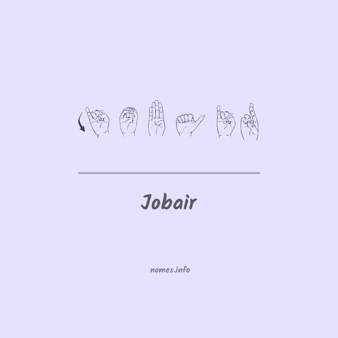 Jobair em Libras