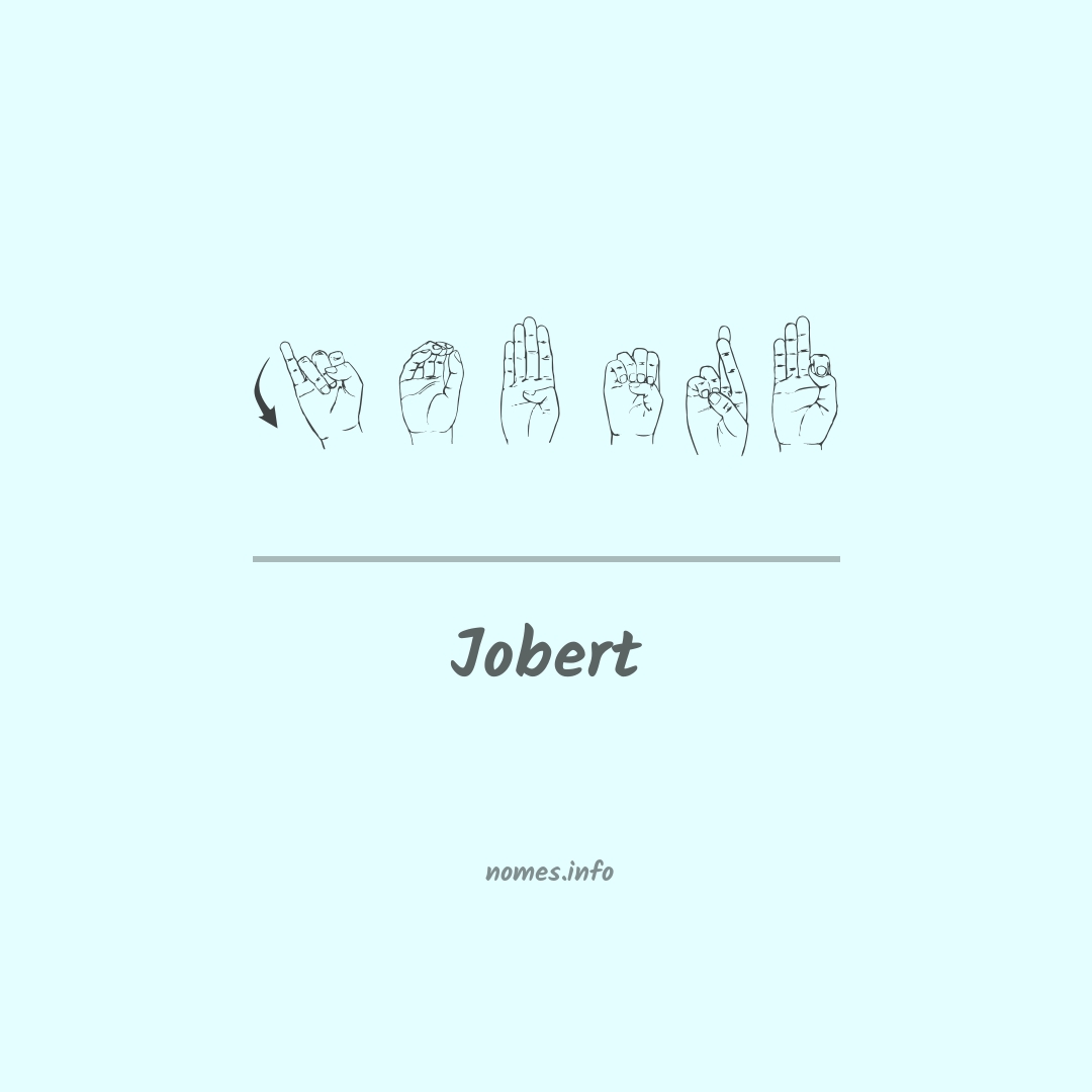 Jobert em Libras