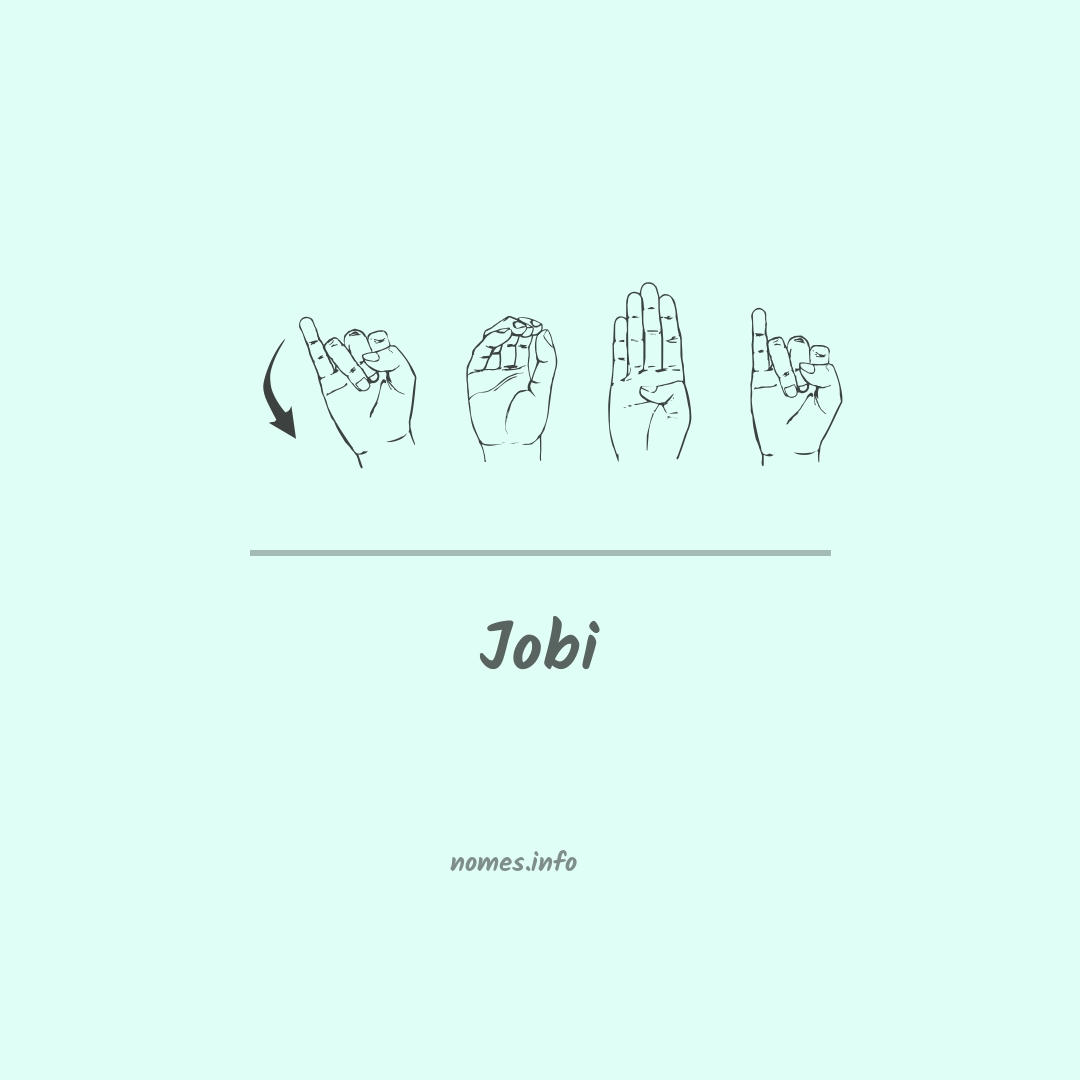 Jobi em Libras