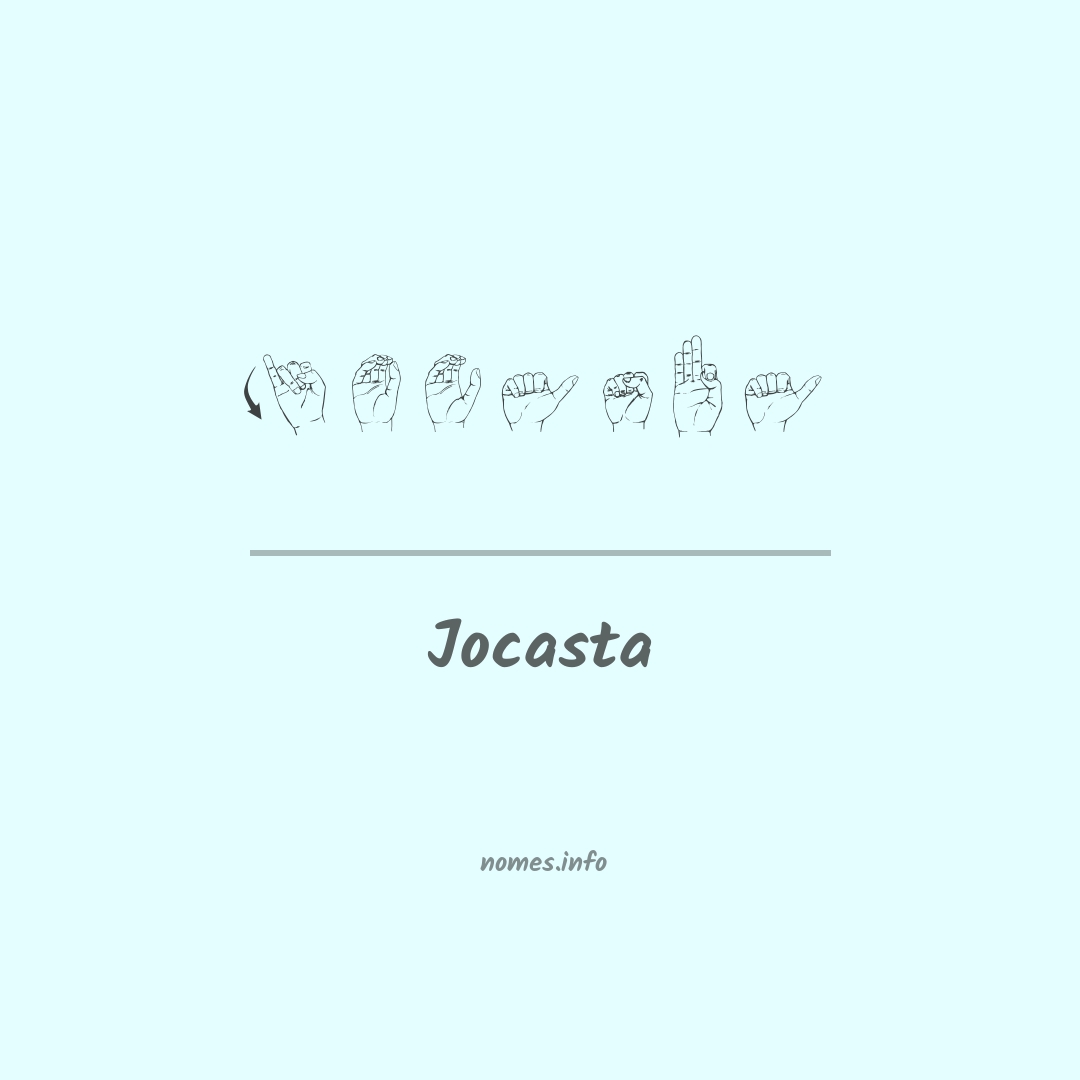 Jocasta em Libras