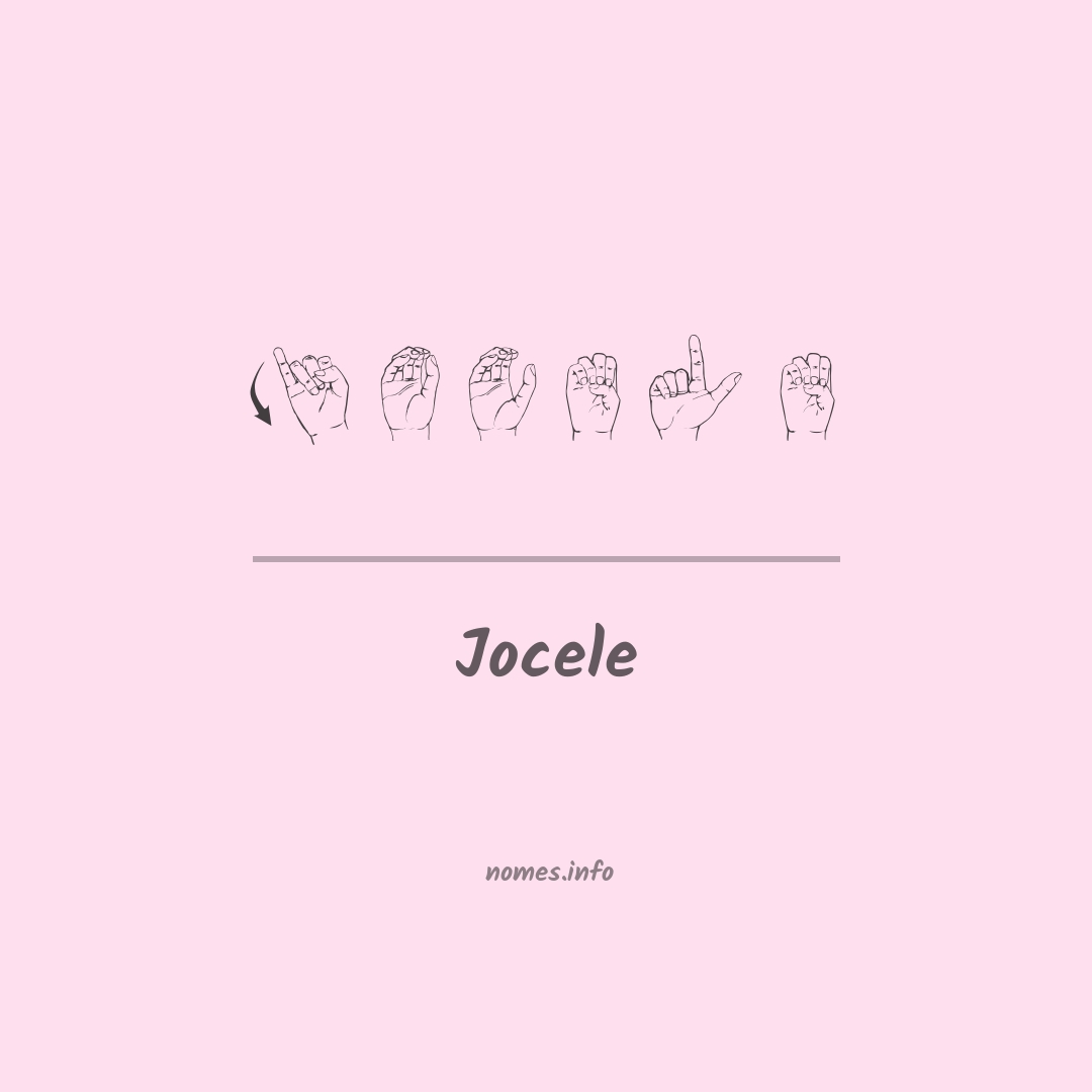 Jocele em Libras