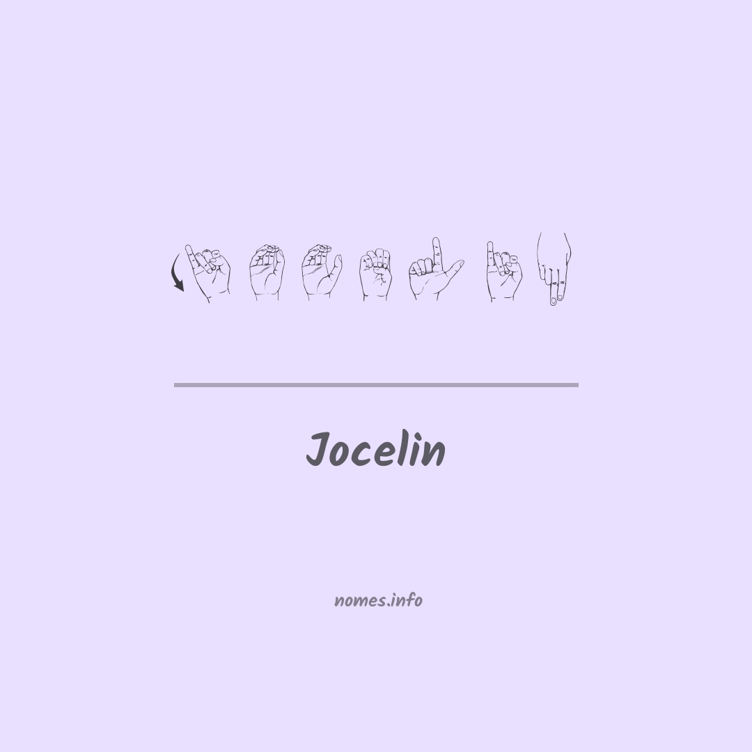 Jocelin em Libras