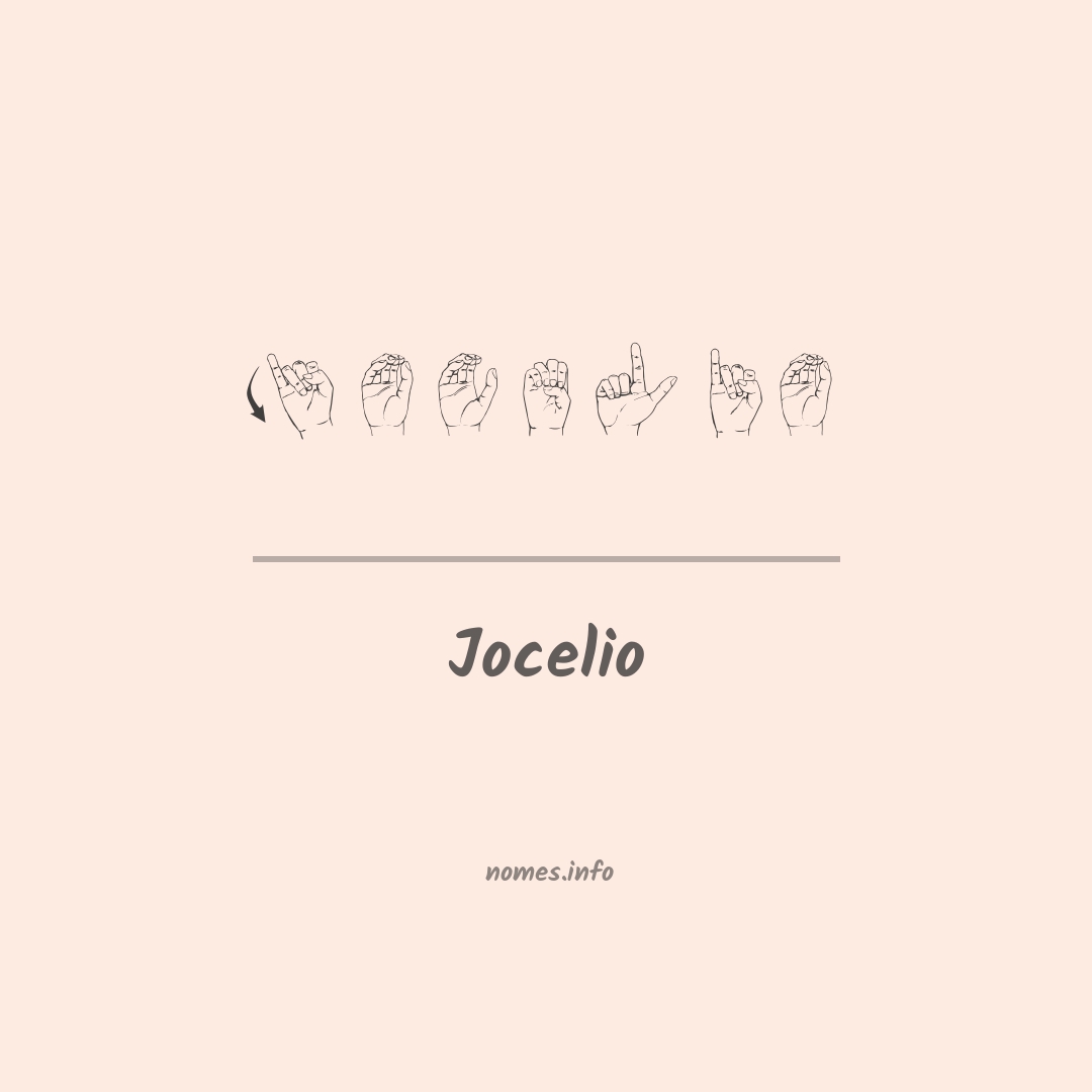 Jocelio em Libras